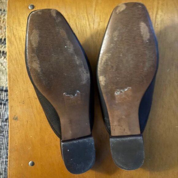 Madewell The Adelia Mule in Leather, Black - Picture 3 of 3